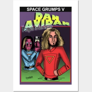 Space Grumps Posters and Art